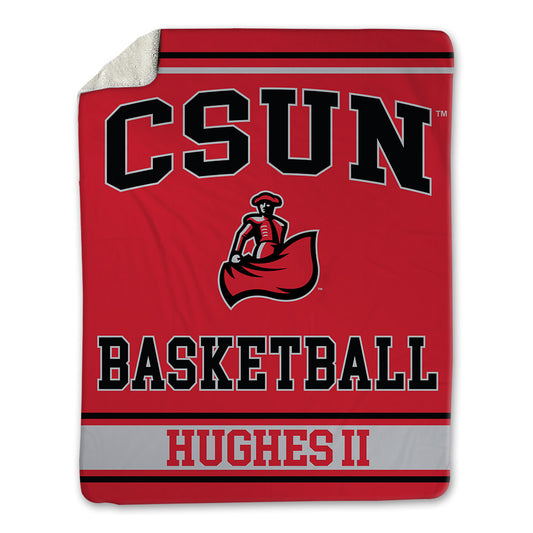 CSUN - NCAA Men's Basketball : Larry Hughes II - Blanket-0