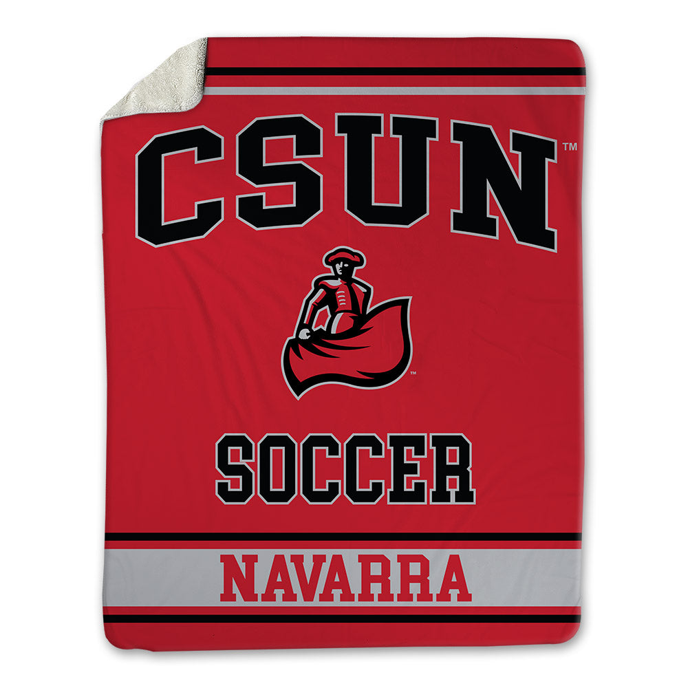 CSUN - NCAA Women's Soccer : Siena Navarra - Blanket-0