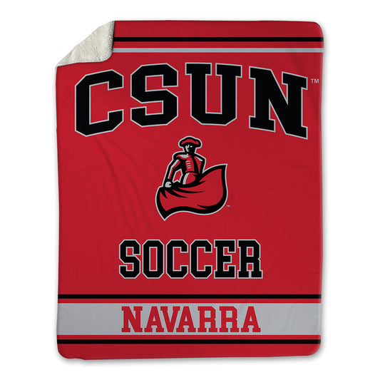 CSUN - NCAA Women's Soccer : Siena Navarra - Blanket-0
