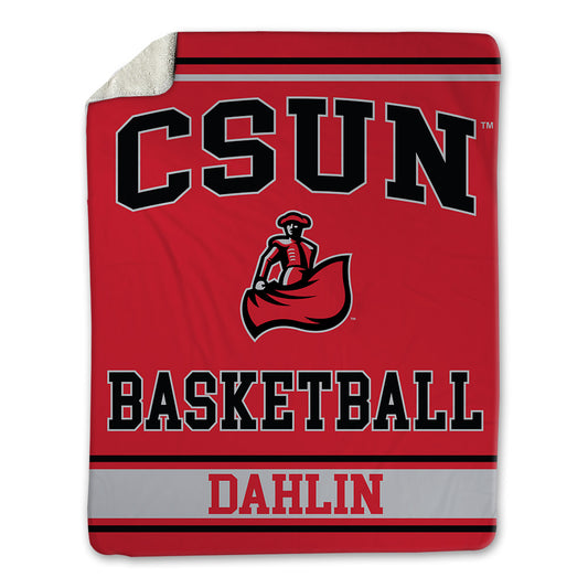 CSUN - NCAA Women's Basketball : Laini Dahlin - Blanket-0
