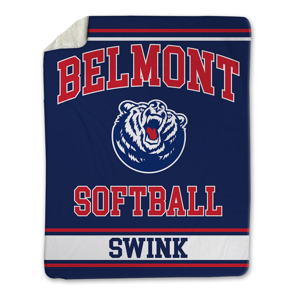 Belmont - NCAA Softball : Addison Swink - Blanket-0