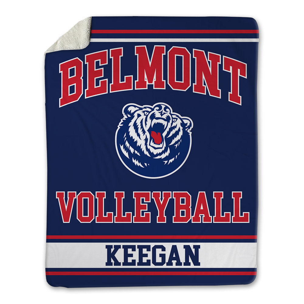 Belmont - NCAA Women's Volleyball : Alivia Keegan - Blanket-0