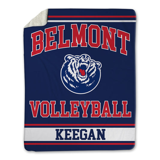 Belmont - NCAA Women's Volleyball : Alivia Keegan - Blanket-0