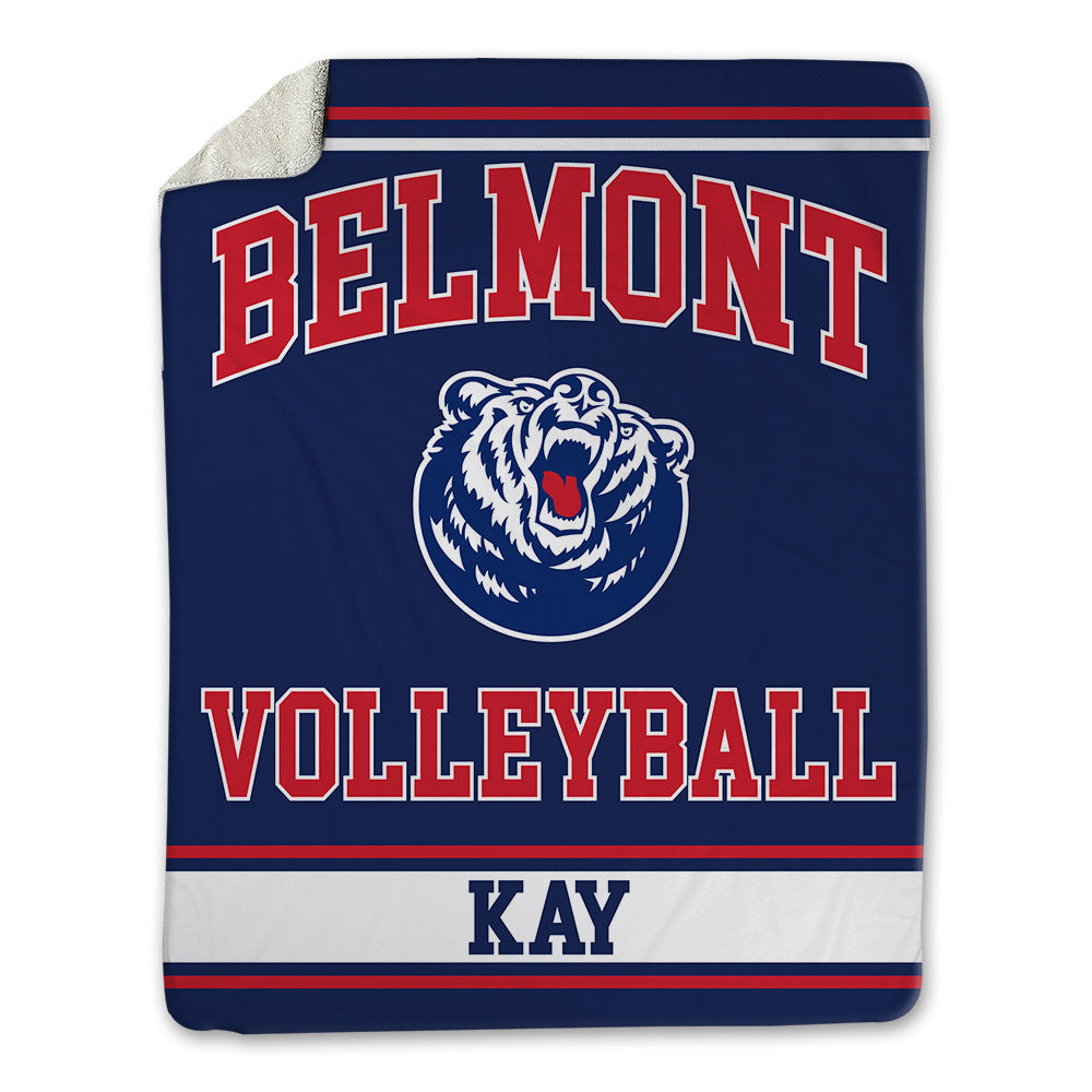 Belmont - NCAA Women's Volleyball : Lucy Kay - Blanket-0