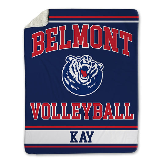 Belmont - NCAA Women's Volleyball : Lucy Kay - Blanket-0