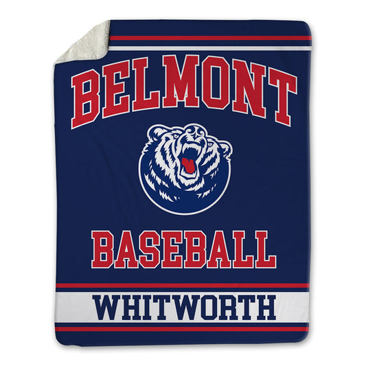 Belmont - NCAA Baseball : JD Whitworth - Blanket-0