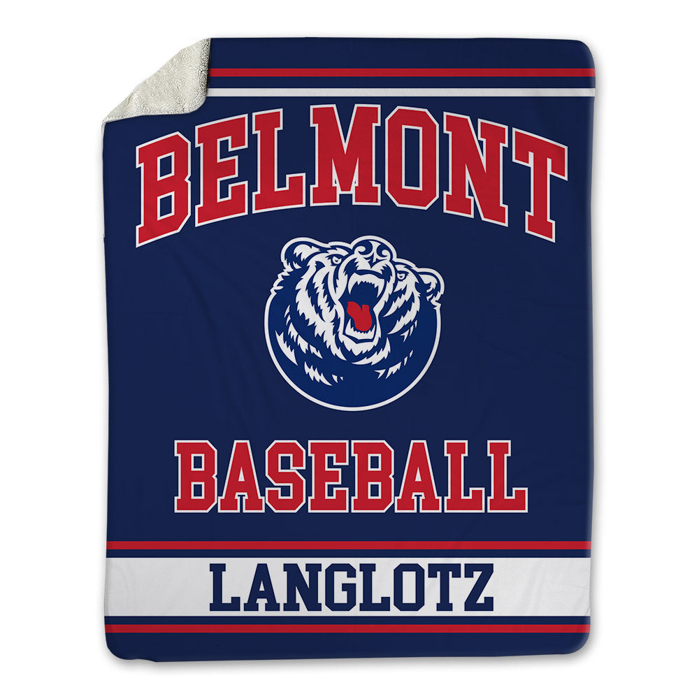 Belmont - NCAA Baseball : Brody Langlotz - Blanket-0