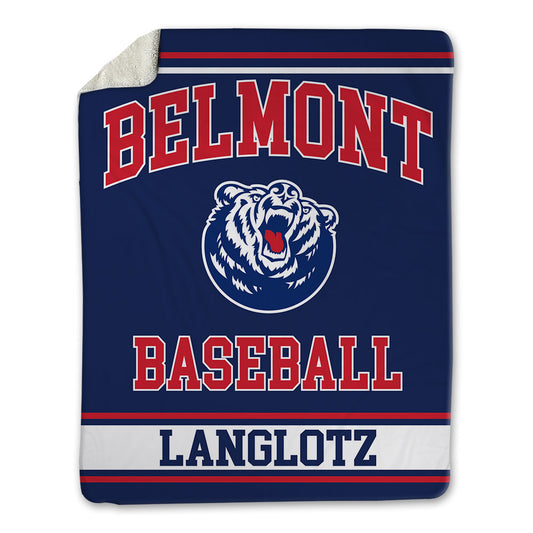 Belmont - NCAA Baseball : Brody Langlotz - Blanket-0