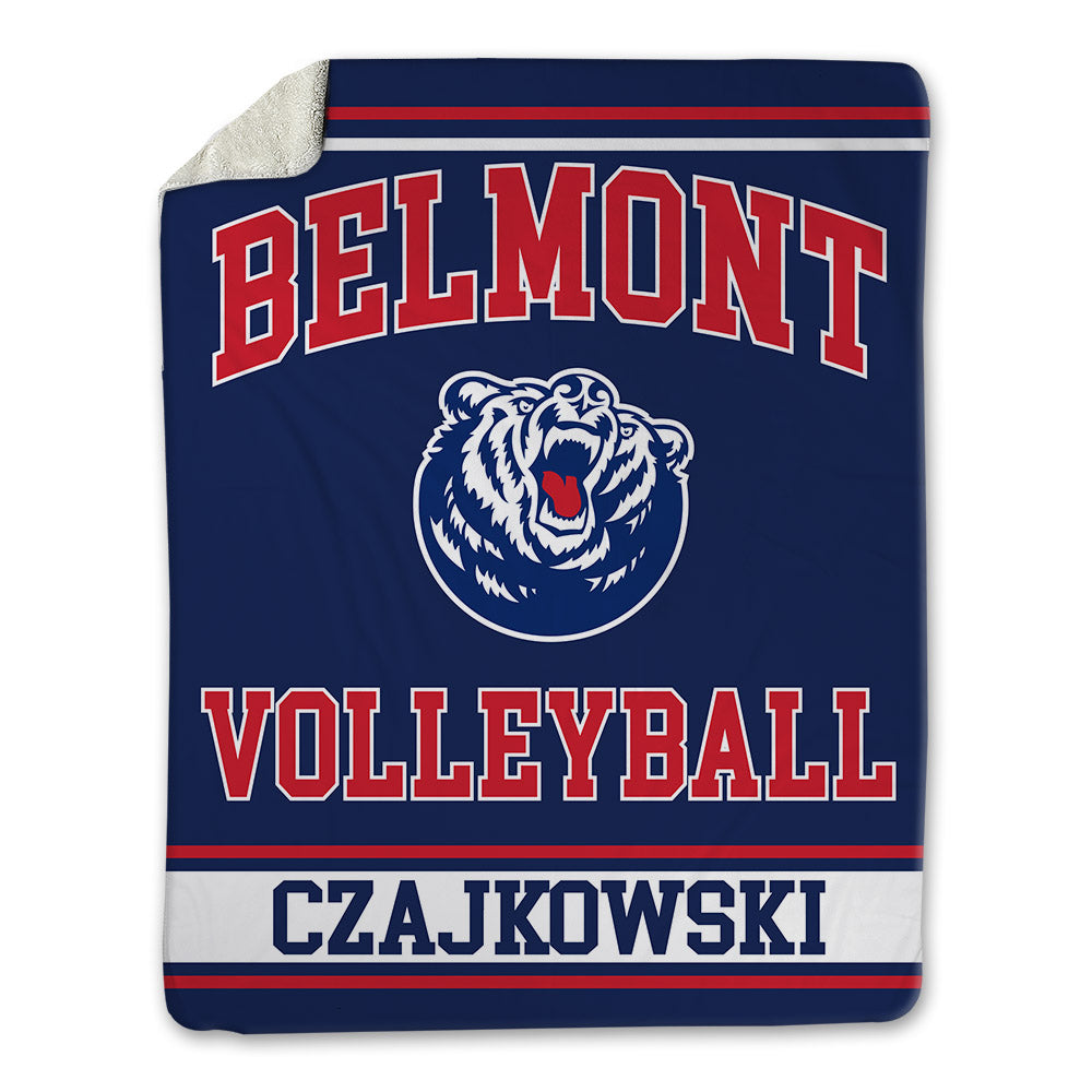 Belmont - NCAA Women's Volleyball : Jordan Czajkowski - Blanket-0