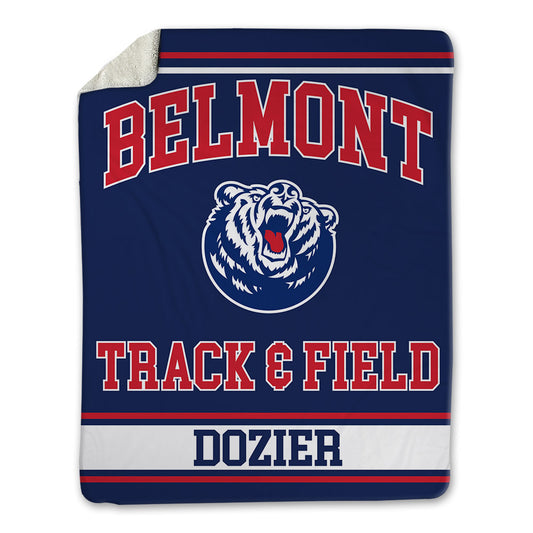 Belmont - NCAA Men's Track & Field : Tezz Dozier - Blanket-0