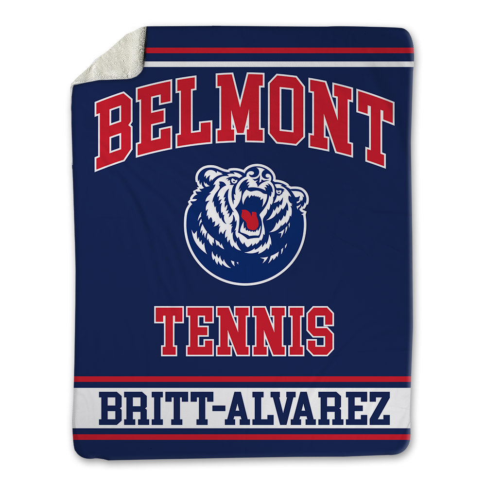 Belmont - NCAA Men's Tennis : Diego Britt-Alvarez - Blanket-0
