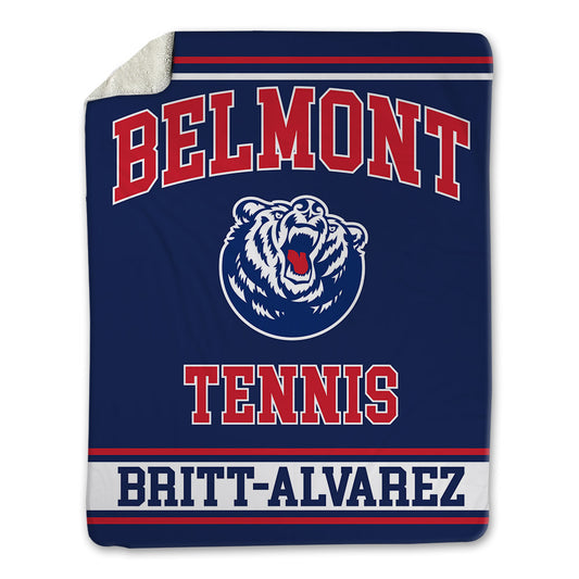 Belmont - NCAA Men's Tennis : Diego Britt-Alvarez - Blanket-0