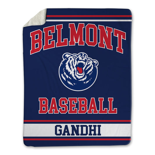Belmont - NCAA Baseball : Krish Gandhi - Blanket-0