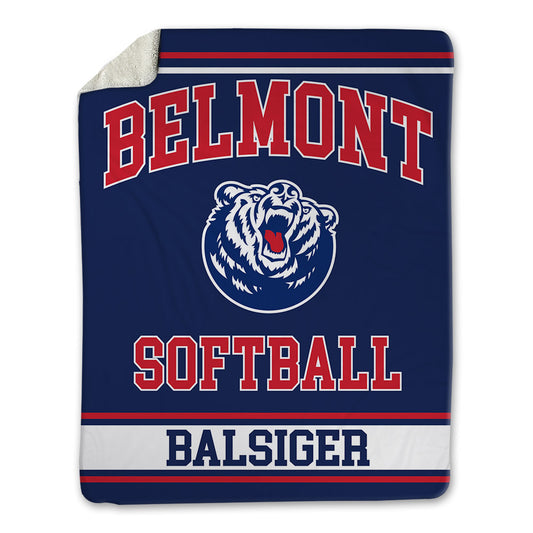 Belmont - NCAA Softball : Maddy Balsiger - Blanket-0