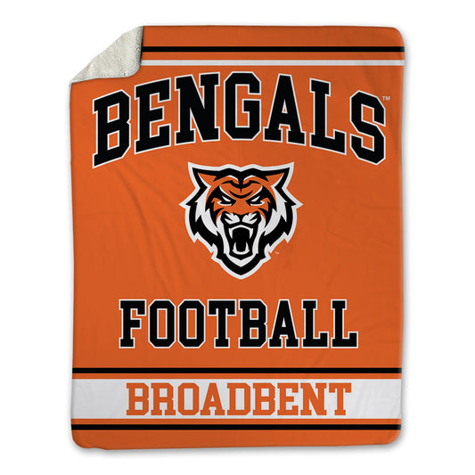 Idaho State - NCAA Football : Trey Broadbent - Blanket-0