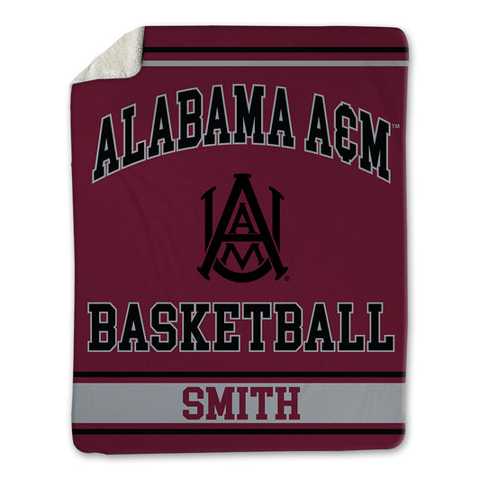AAMU - NCAA Men's Basketball : Aaron Smith - Blanket-0