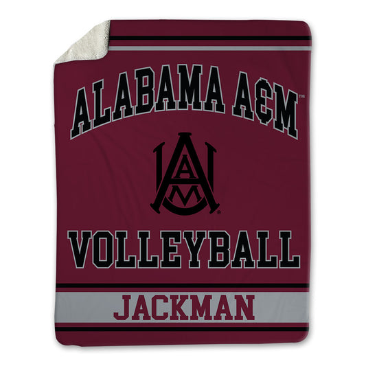 AAMU - NCAA Women's Volleyball : Rayishon Jackman - Blanket-0