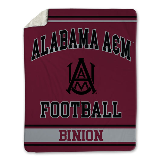 AAMU - NCAA Football : Gabriel Binion - Blanket-0