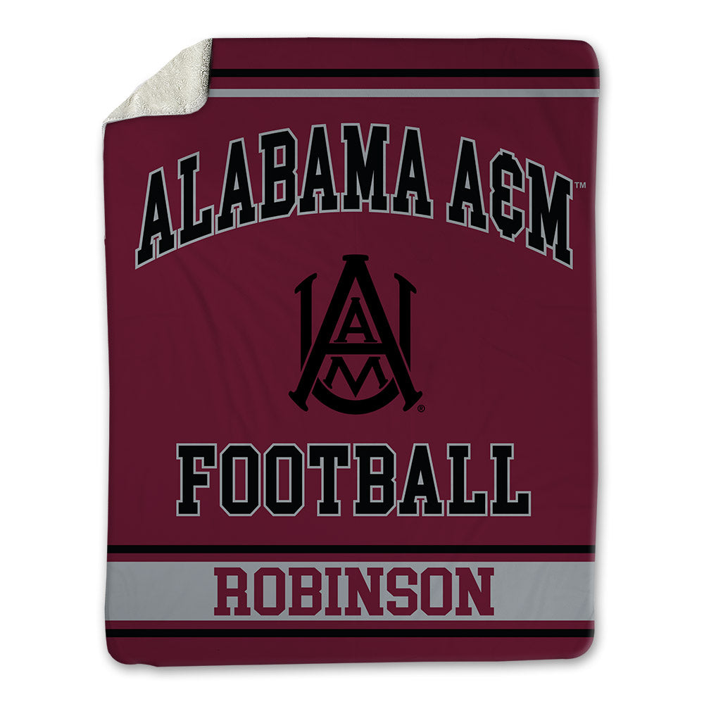 AAMU - NCAA Football : John Robinson - Blanket-0