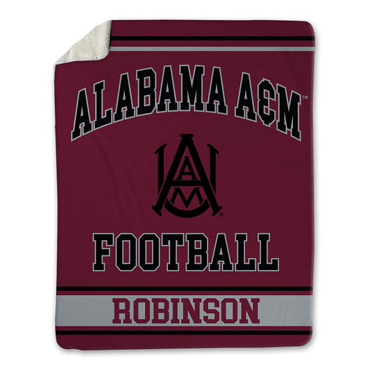 AAMU - NCAA Football : John Robinson - Blanket-0
