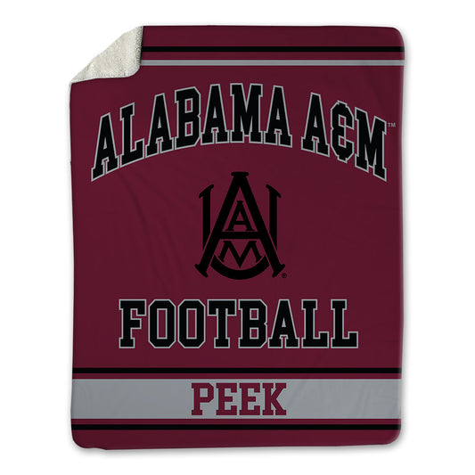 AAMU - NCAA Football : Samuel Peek - Blanket-0