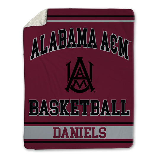 AAMU - NCAA Men's Basketball : Peyton Daniels - Blanket-0