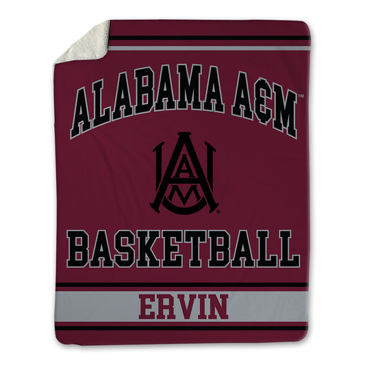AAMU - NCAA Women's Basketball : Kalyn Ervin - Blanket-0