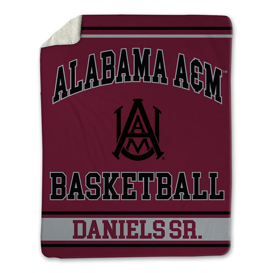 AAMU - NCAA Men's Basketball : Peyton Daniels Sr. - Blanket-0