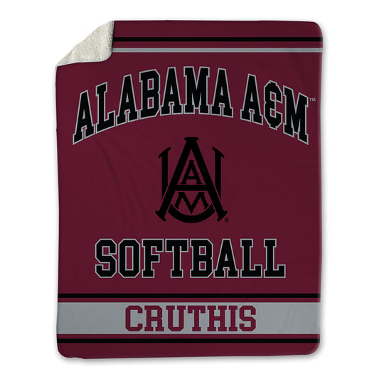 AAMU - NCAA Softball : Grace Cruthis - Blanket-0