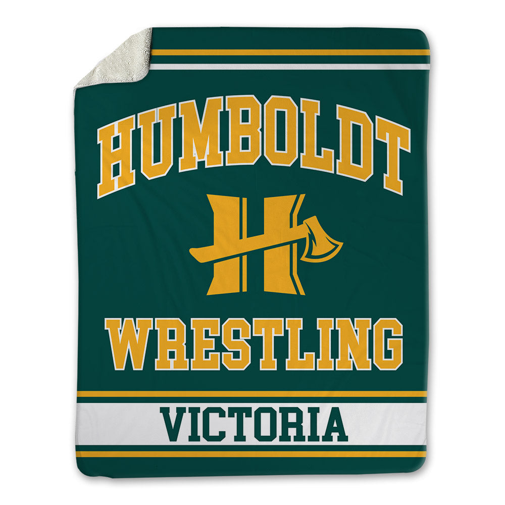 Humboldt State - NCAA Wrestling : Jayson Victoria - Blanket-0