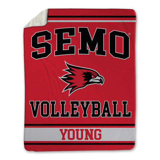SEMO - NCAA Women's Volleyball : Jacey Young - Blanket-0