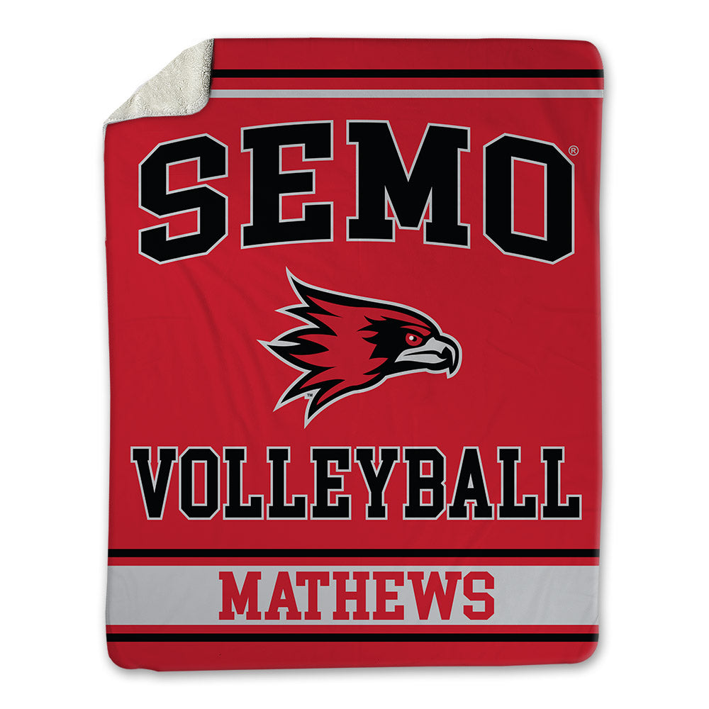 SEMO - NCAA Women's Volleyball : Ava Mathews - Blanket-0