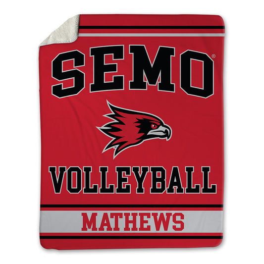 SEMO - NCAA Women's Volleyball : Ava Mathews - Blanket-0
