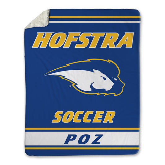 Hofstra - NCAA Men's Soccer : Tommy Poz - Blanket-0