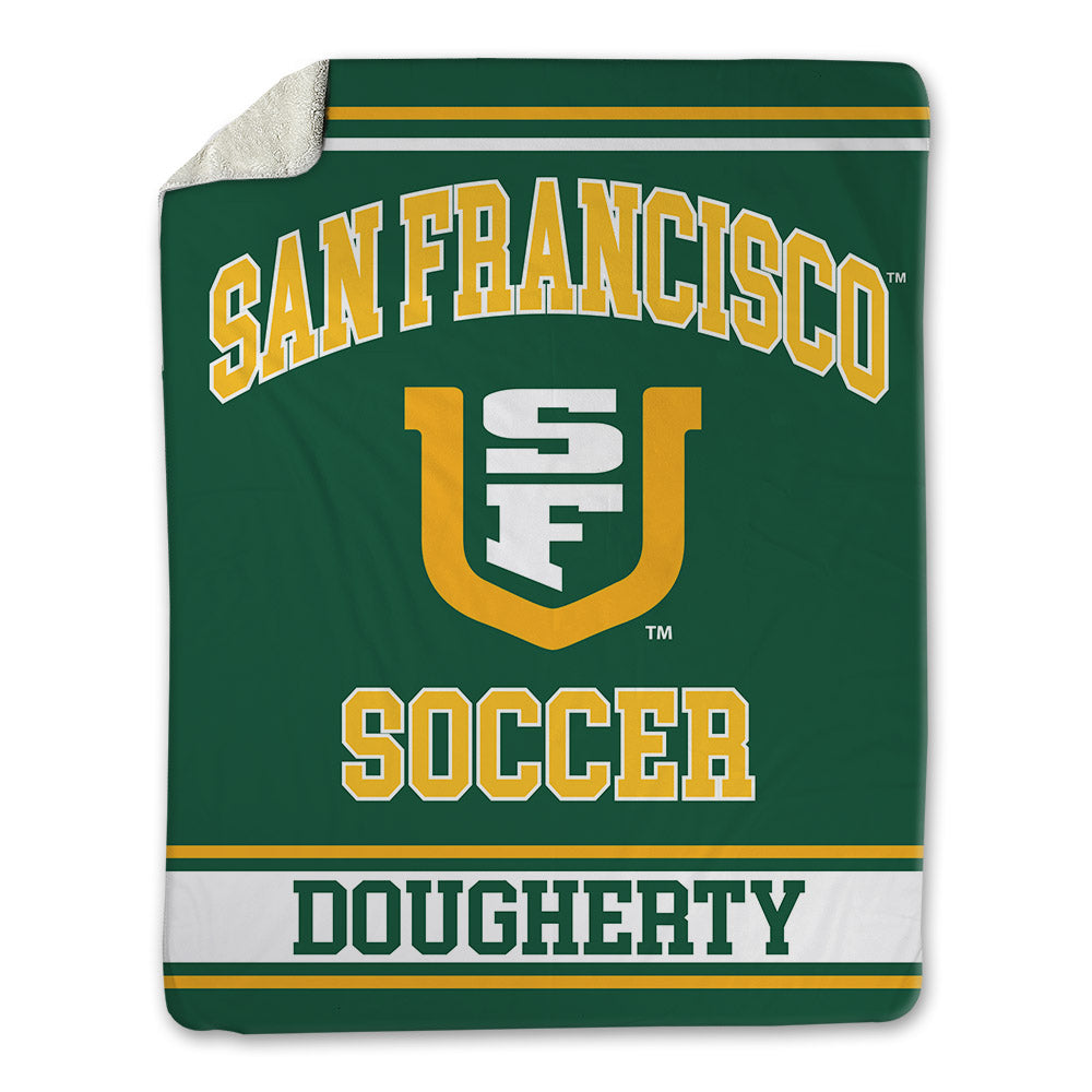  - NCAA Men's Soccer : Mason Dougherty - Blanket-0