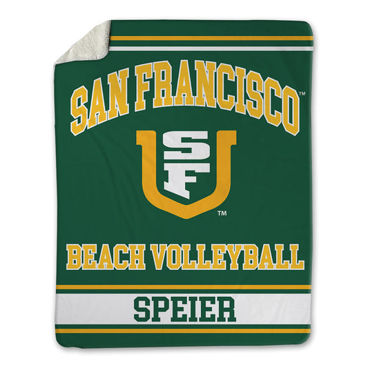 USFCA - NCAA Beach Volleyball : Lucy Speier - Blanket-0