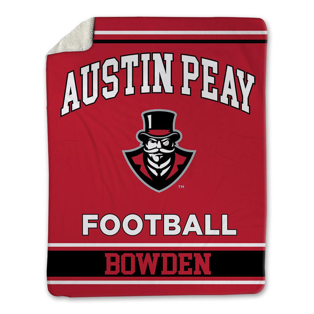 APSU - NCAA Football : Zakery Bowden - Blanket-0