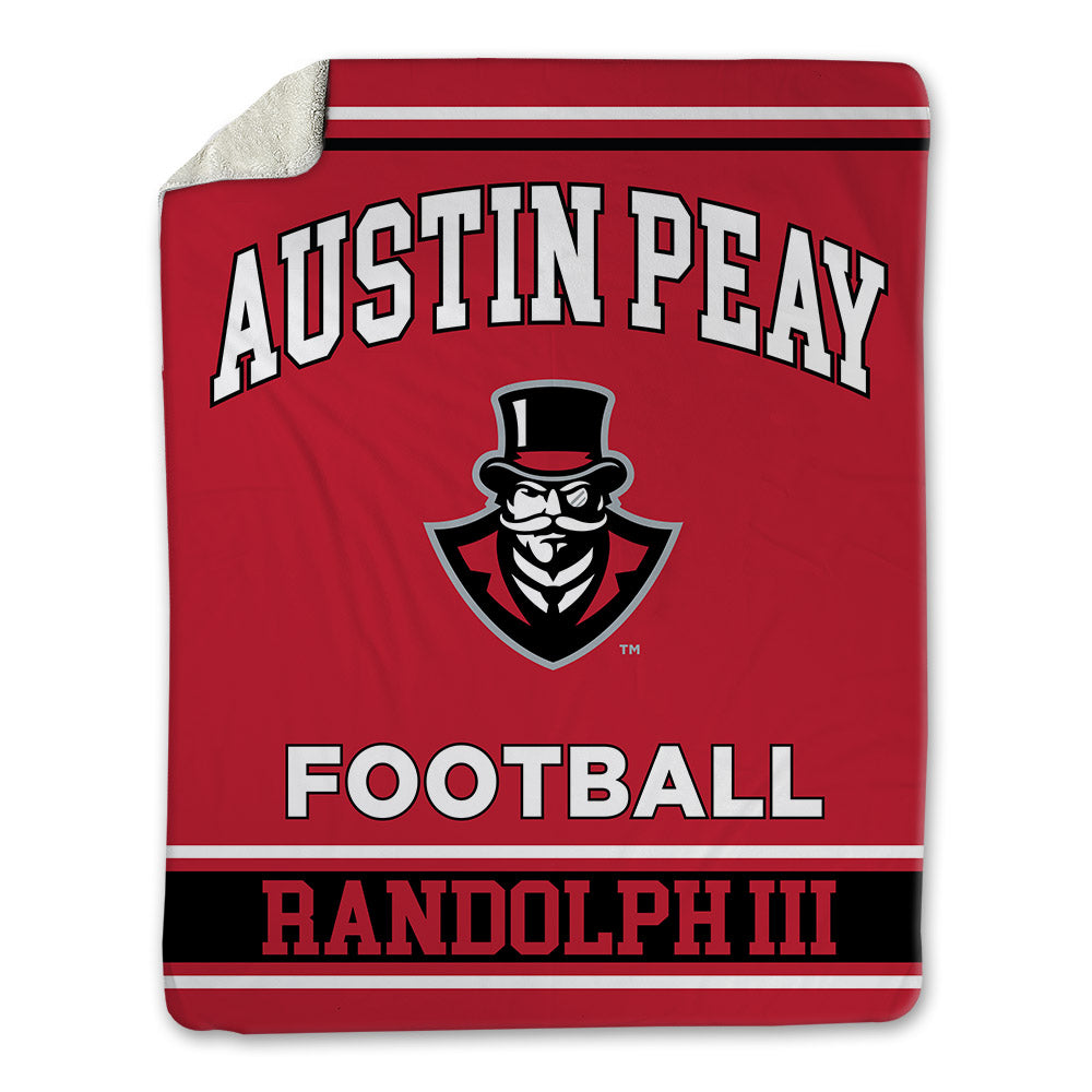 APSU - NCAA Football : Julien Randolph III - Blanket-0