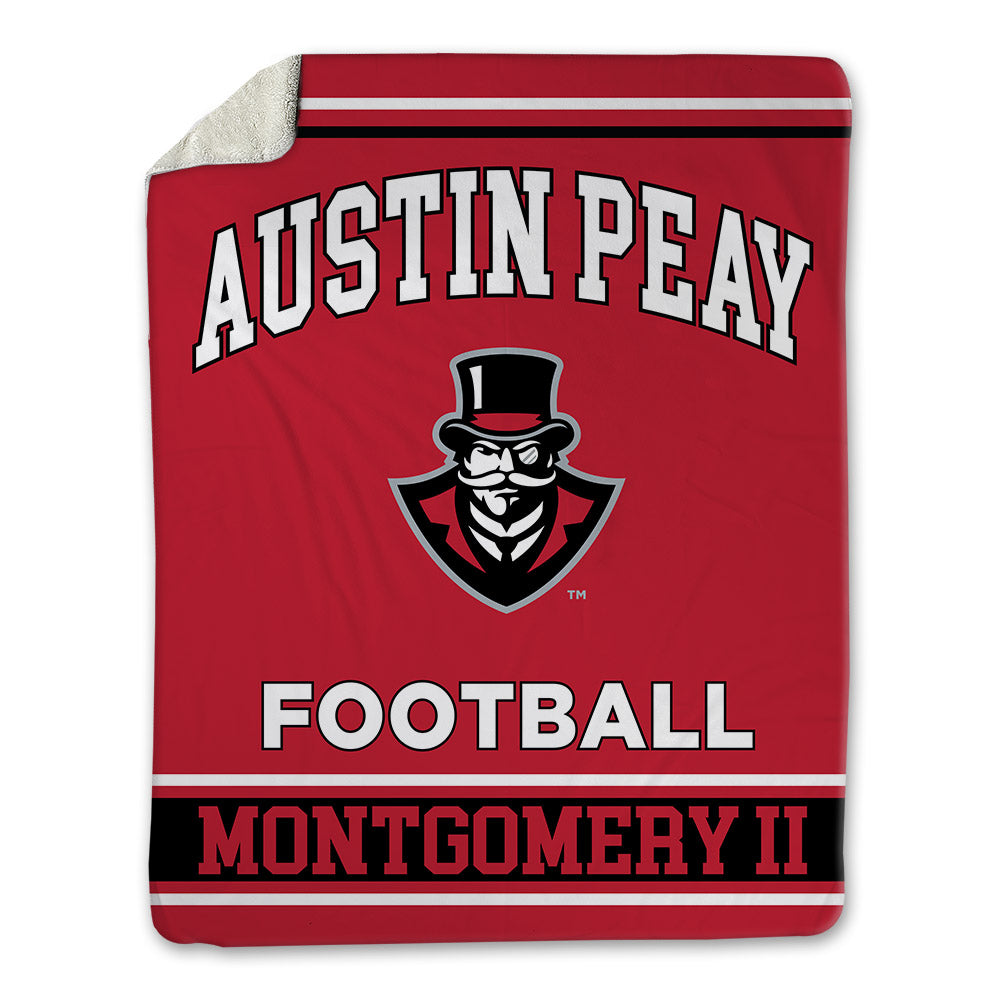 APSU - NCAA Football : Anthwone Montgomery II - Blanket-0