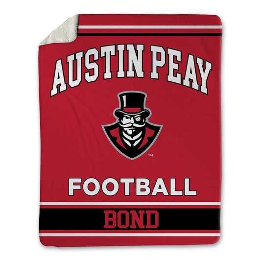 APSU - NCAA Football : Javious Bond - Blanket-0