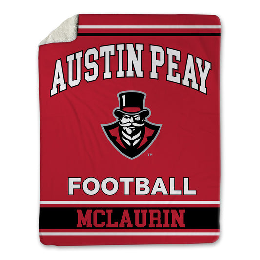 APSU - NCAA Football : Hayden Mclaurin - Blanket-0