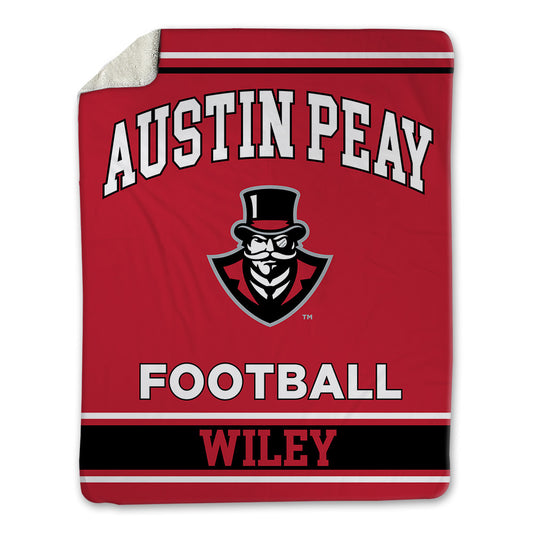 APSU - NCAA Football : Myles Wiley - Blanket-0