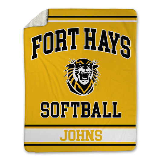 FHSU - NCAA Softball : Gracie Johns - Blanket-0