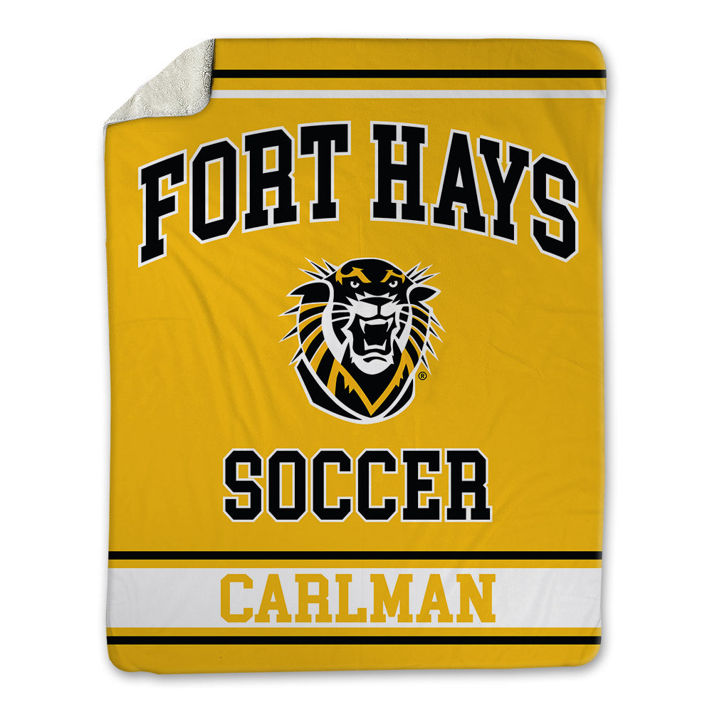 FHSU - NCAA Men's Soccer : Bastian Carlman - Blanket-0