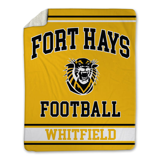 FHSU - NCAA Football : Kyran Whitfield - Blanket-0