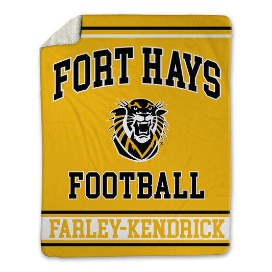 FHSU - NCAA Football : Edward Farley-Kendrick - Blanket-0