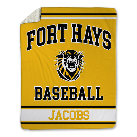 FHSU - NCAA Baseball : Brett Jacobs - Blanket-0