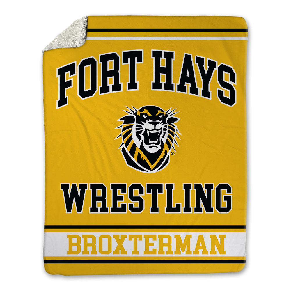 FHSU - NCAA Wrestling : Addi Broxterman - Blanket-0