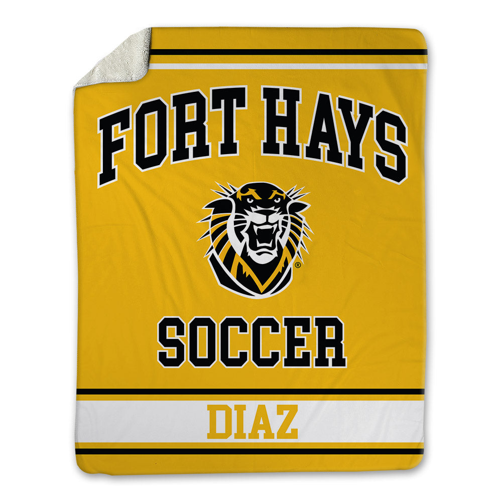 FHSU - NCAA Women's Soccer : Montserrat Diaz - Blanket-0