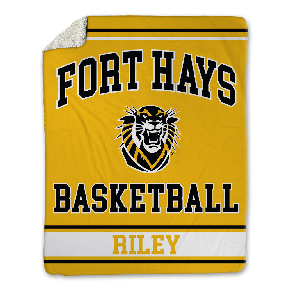 FHSU - NCAA Men's Basketball : Shaun Riley - Blanket-0